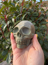 Load image into Gallery viewer, Pyrite Carved Skull