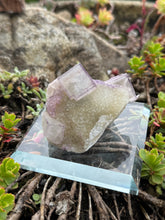 Load image into Gallery viewer, Glass Mineral Crystal Display Base