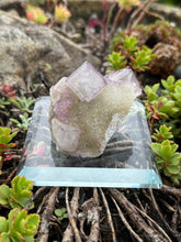 Load image into Gallery viewer, Glass Mineral Crystal Display Base
