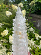 Load image into Gallery viewer, Quartz 13-Level Feng Shui Wisdom Pagoda Tower