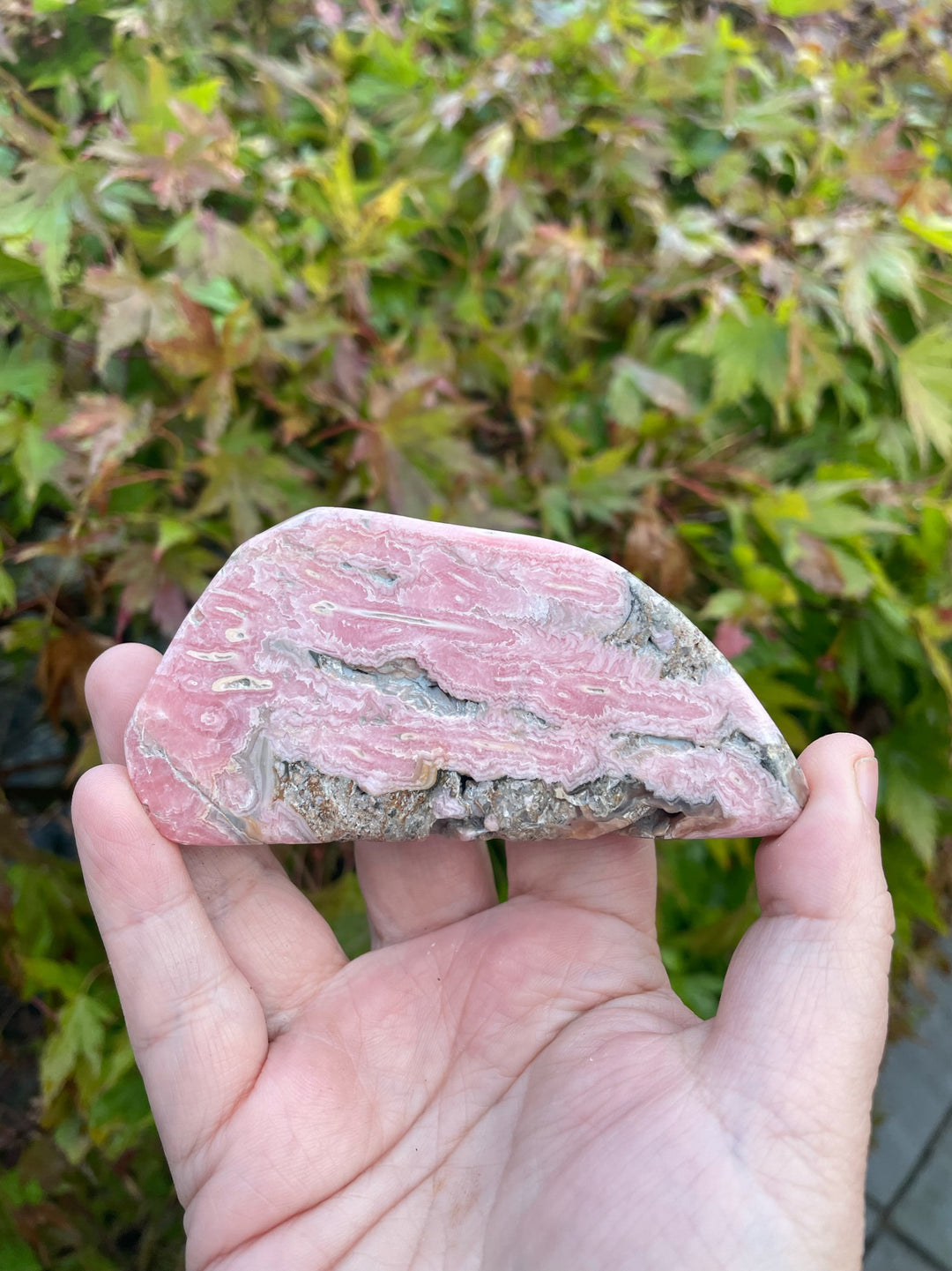 Polished Rhodochrosite Specimen