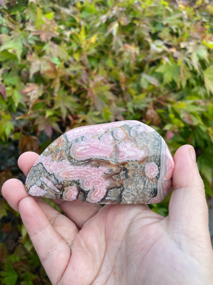 Polished Rhodochrosite Specimen
