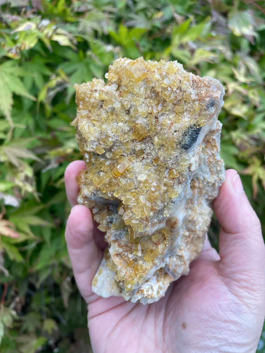 Yellow Barite Specimen