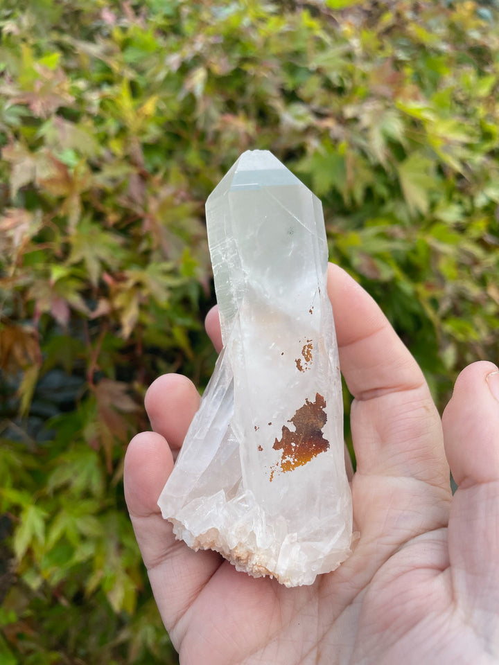 Hematoid Quartz Point Specimen