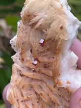 Load image into Gallery viewer, Vanadinite on Baryte Specimen
