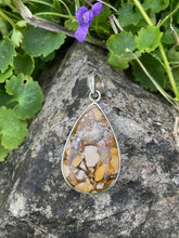 Load image into Gallery viewer, 925 Sterling Silver Brecciated Mookaite Pendant
