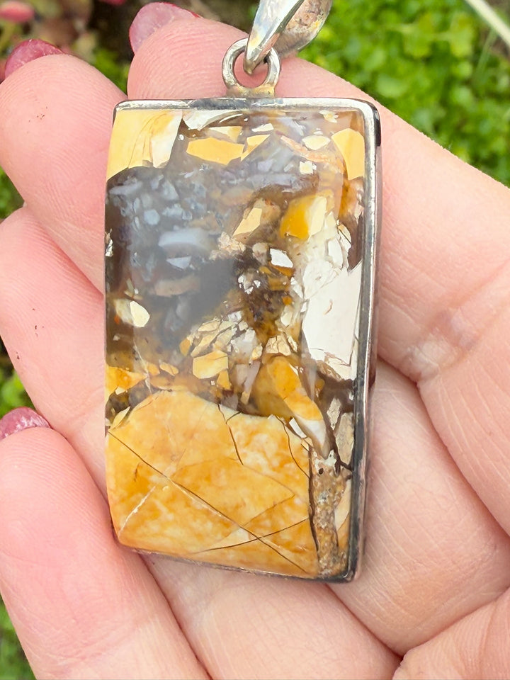 Brecciated Jasper Pendant
