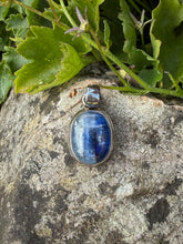 Load image into Gallery viewer, Gemmy Blue Kyanite Silver Pendant
