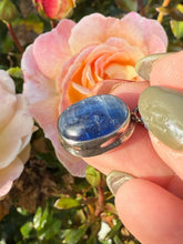 Load image into Gallery viewer, Gemmy Blue Kyanite Silver Pendant
