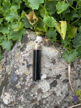Load image into Gallery viewer, Terminated Black Tourmaline and Silver Pendant
