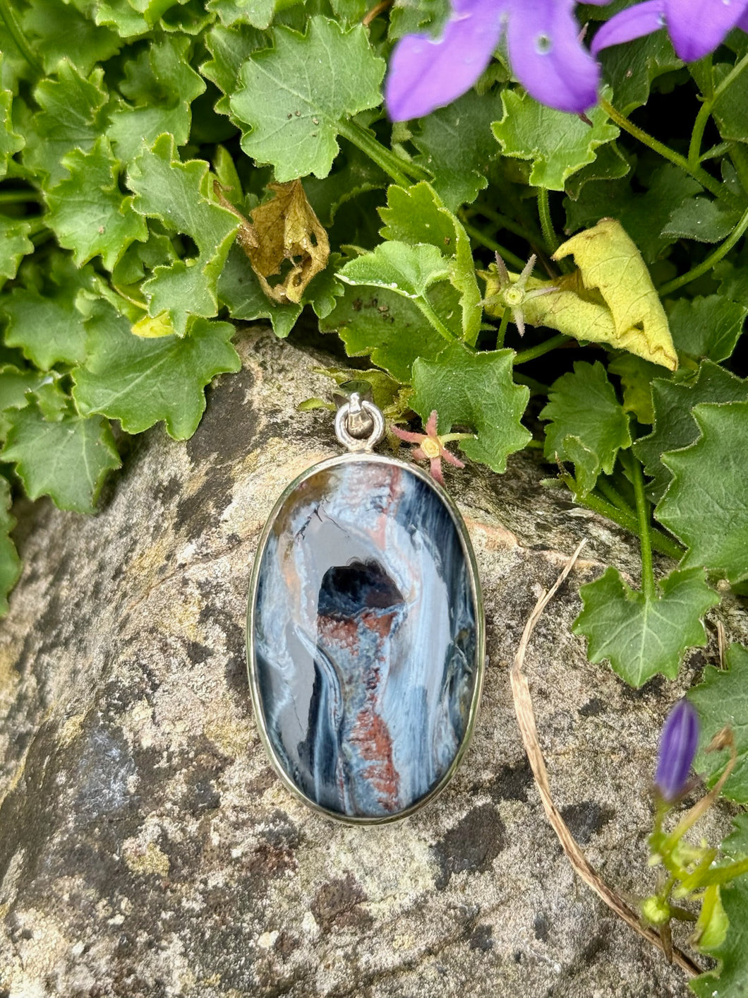 Silver Pietersite Pendant