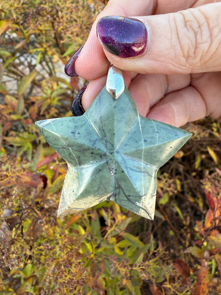 Serpentine Star Pendant
