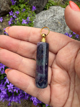 Load image into Gallery viewer, Fluorite Perfume Bottle Pendant
