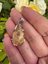 Load image into Gallery viewer, Rutilated Quartz Pendant

