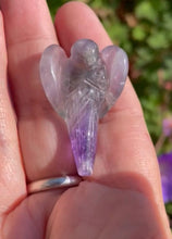 Load image into Gallery viewer, Amethyst Angel Pendant
