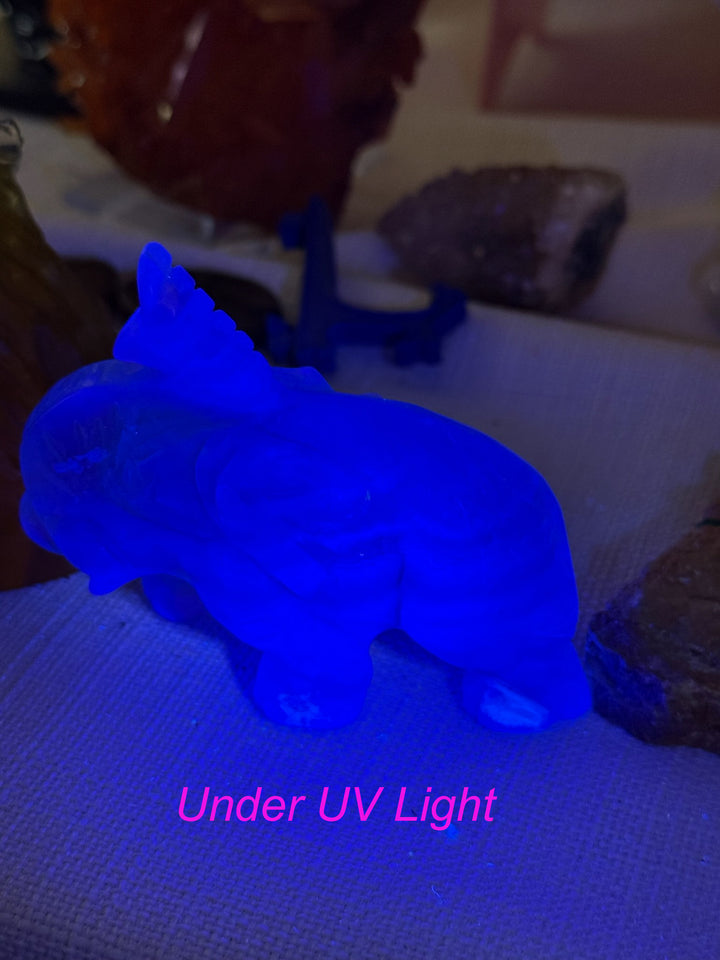Green Fluorite Elephant