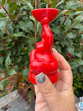 Load image into Gallery viewer, Sitting Lady Sphere Stand in Red
