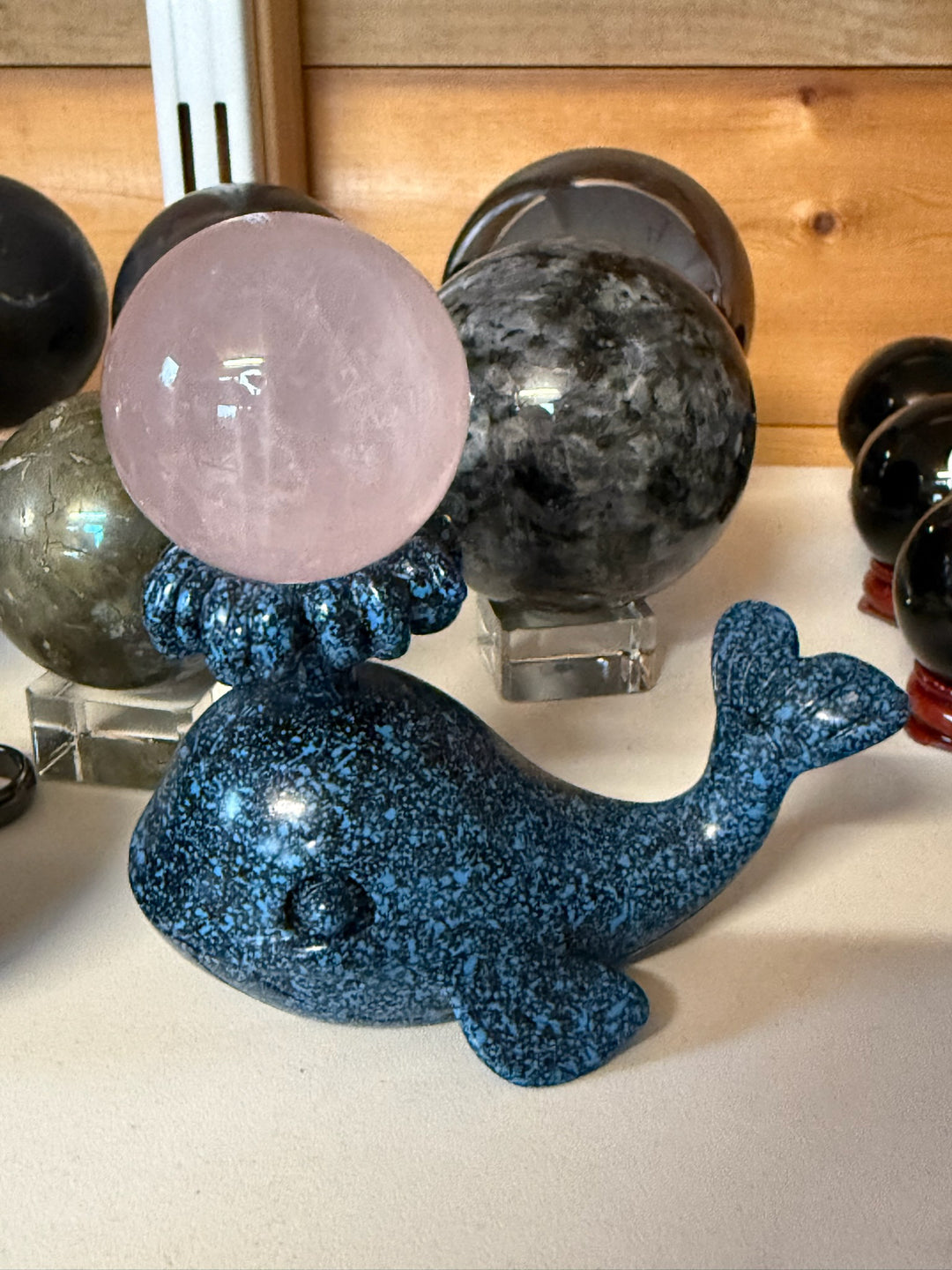 Whale Sphere Stand
