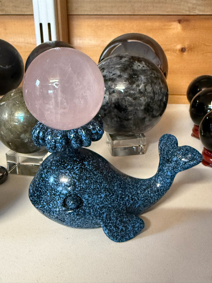 Whale Sphere Stand