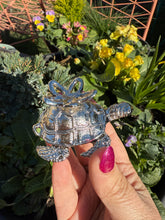Load image into Gallery viewer, Silver Coloured Turtle Sphere Stand
