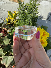 Load image into Gallery viewer, Glass Cube Glass Sphere Stand
