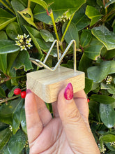 Load image into Gallery viewer, Heart Stand with Wooden Base
