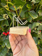 Load image into Gallery viewer, Heart Stand with Wooden Base
