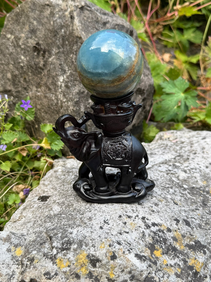 Elephant Sphere Stand