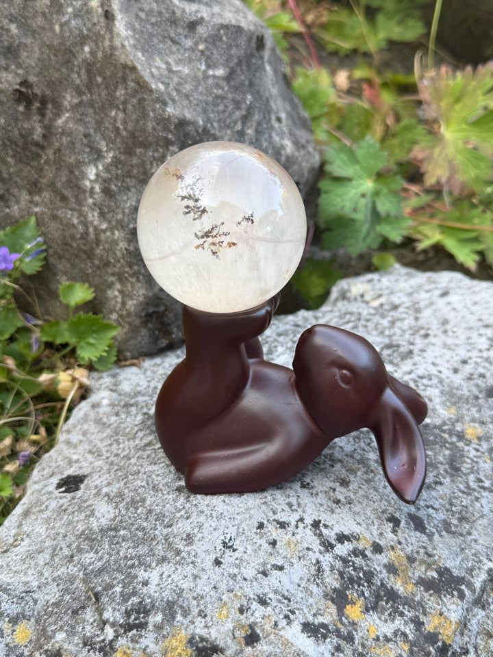 Bunny Rabbit Sphere Stand Holder