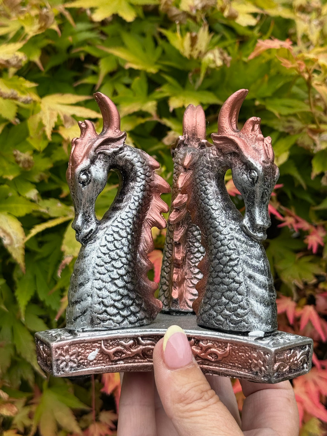 Silver Dragon Sphere Stand