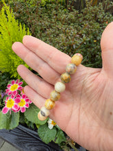 Load image into Gallery viewer, Crazy Lace Agate Bracelet 10mm Beads

