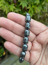Load image into Gallery viewer, Terahertz Double Sided Buddha Head Bead Bracelet
