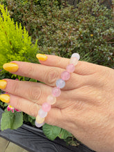 Load image into Gallery viewer, Multi Colour Rose Quartz Bead Bracelet
