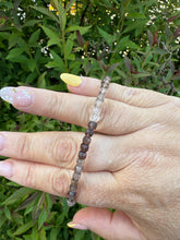 Load image into Gallery viewer, Faceted Smoky Quartz Bracelet
