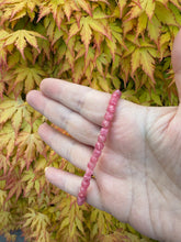 Load image into Gallery viewer, Faceted Pink Rhodonite Bracelet
