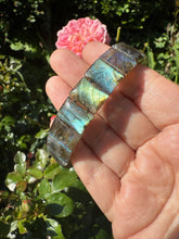 Load image into Gallery viewer, High Quality Labradorite Bangle Bracelet
