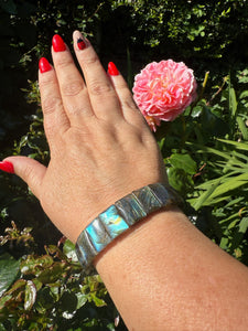 High Quality Labradorite Bangle Bracelet