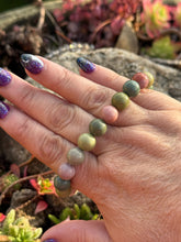 Load image into Gallery viewer, Alashan Agate Bracelet 0.8mm Beads
