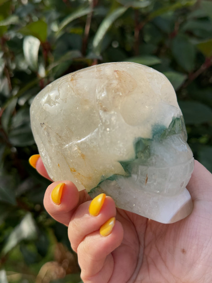 Fluorite Carved Skull