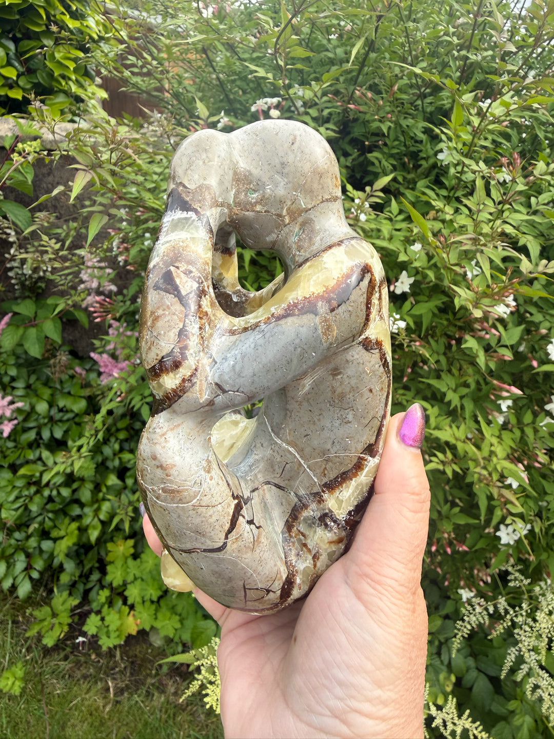 Septarian Thinking Man Object d&