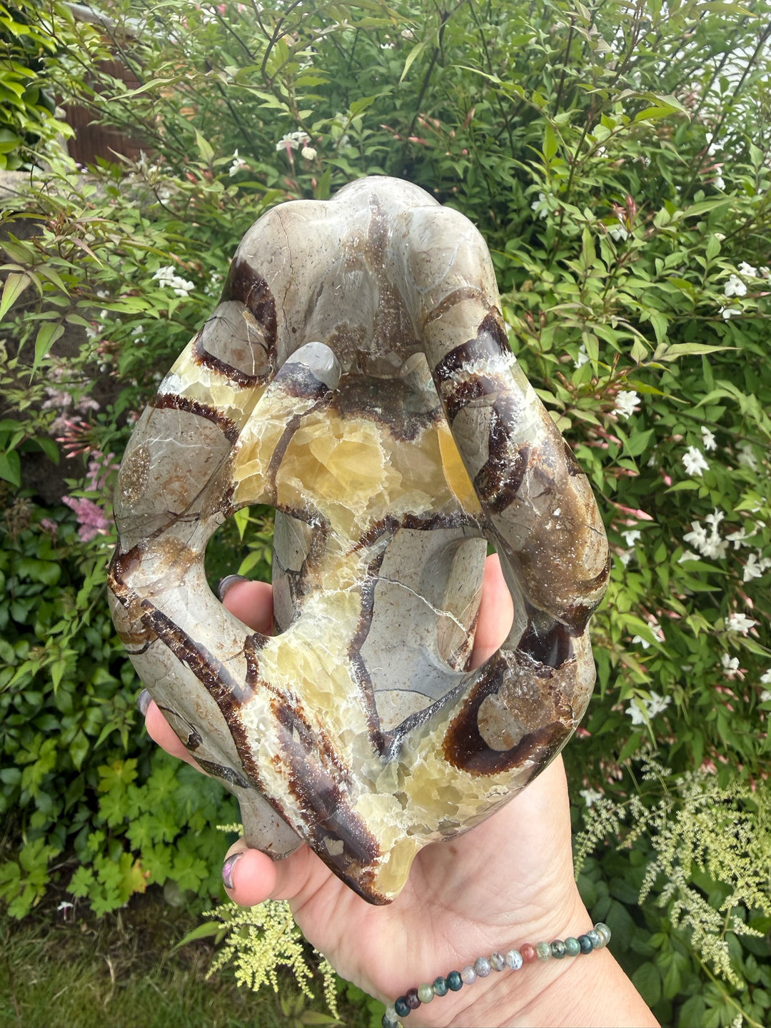 Septarian Thinking Man Object d&