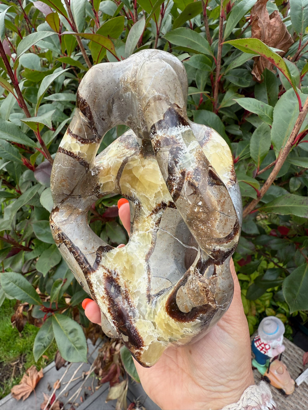 Septarian Thinking Man Object d'art