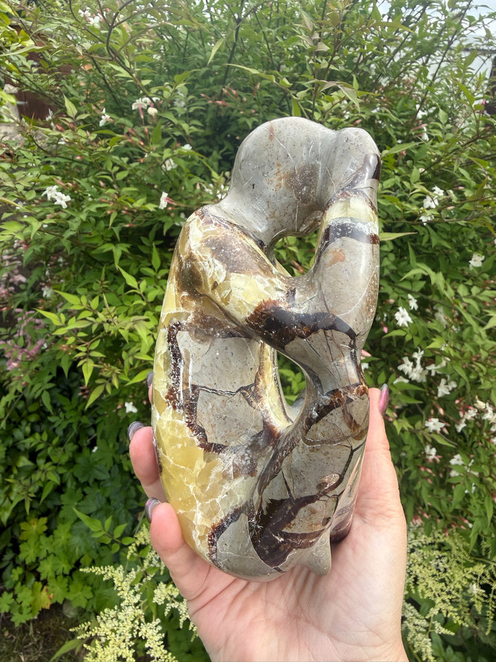 Septarian Thinking Man Object d&