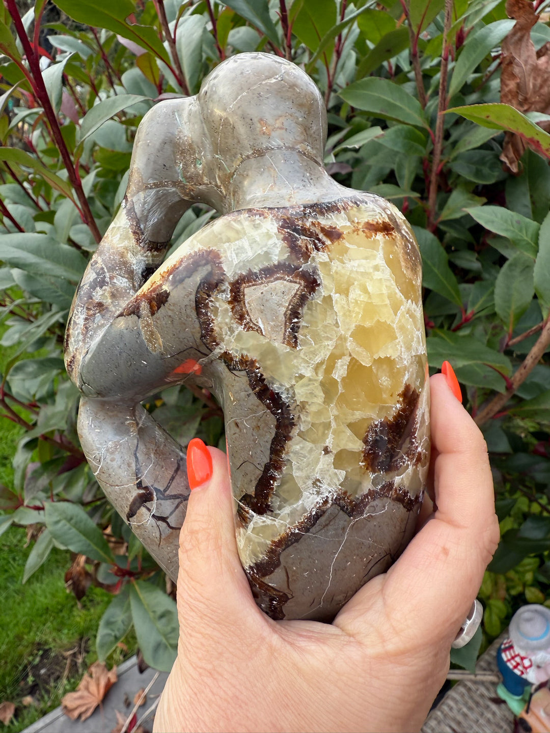 Septarian Thinking Man Object d&