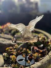 Load image into Gallery viewer, High Quality Smoky Quartz Eagle Carving with Stand
