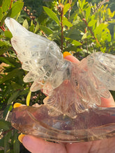 Load image into Gallery viewer, High Quality Smoky Quartz Eagle Carving with Stand
