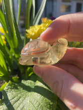 Load image into Gallery viewer, Natural Citrine Turtle Carving

