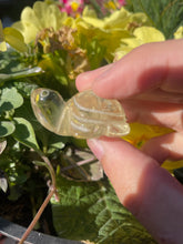 Load image into Gallery viewer, Natural Citrine Turtle Carving
