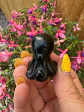 Load image into Gallery viewer, Obsidian Octopus Carving
