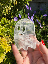 Load image into Gallery viewer, Clear Quartz Ghost Carving
